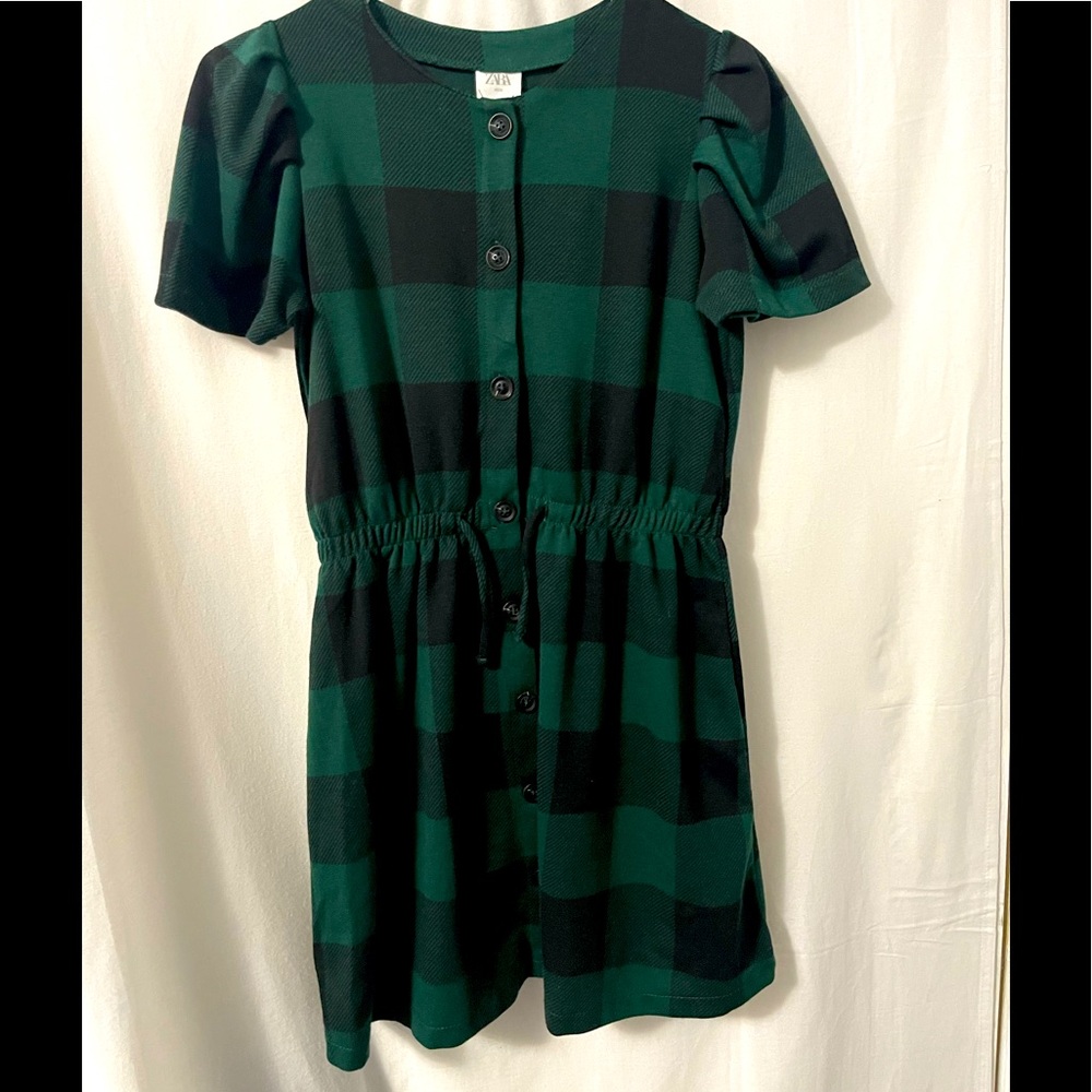 Zara Plaid Girl Dress Size 11/12 & 13/14